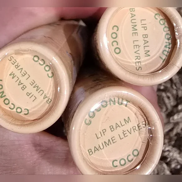 American Eagle Coconut Coco Lip Balm New Sealed 3 Pack - Picture 2 of 5